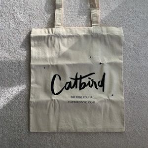 NEW Catbird NYC Swan Tote Bag W/ Extras